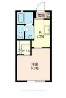 アクシスⅠ【1階】の間取り