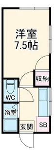 ベストメゾン溝の口【2階】の間取り