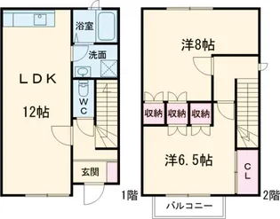 メゾンド久保台【1階】の間取り