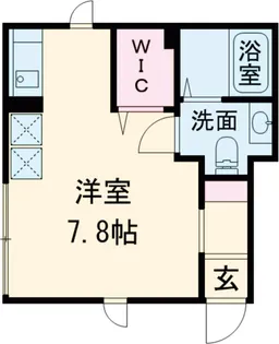 クレールコート【1階】の間取り