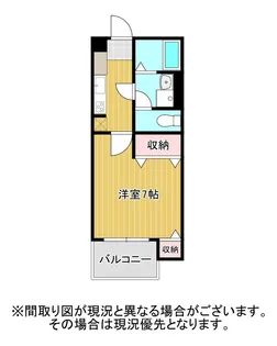 ベルオーブ【3階】の間取り