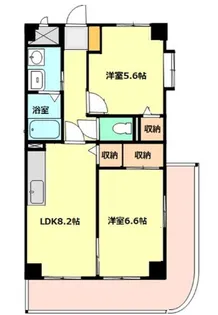RICHEヤマダ【3階】の間取り