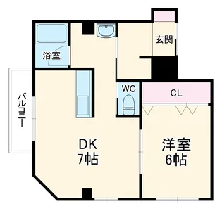 リ・ポーズ21【4階】の間取り