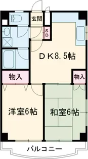 フレグランス田端【3階】の間取り
