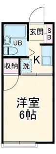相沢ハイツ【2階】の間取り