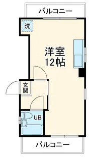 シティマンション新瑞東【303号室】の間取り
