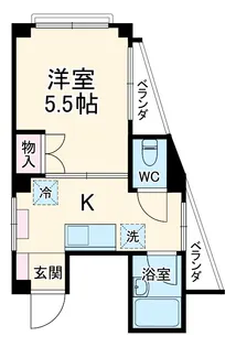 イーストコート【2階】の間取り