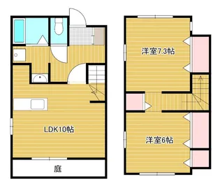 ティファニー 5【1階】の間取り
