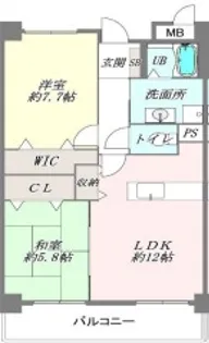 プリュジュール【3階】の間取り