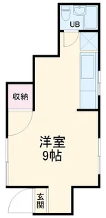 野口コーポ【1階】の間取り