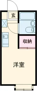 ハイツU【203号室】の間取り