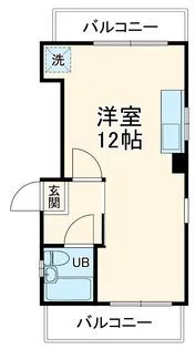 シティマンション新瑞東【602号室】の間取り