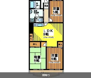 ドエルオガワ【1階】の間取り