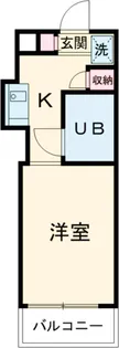 スカイコート世田谷若林【3階】の間取り