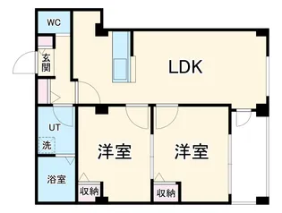 ファミリア一番館【205号室】の間取り
