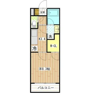 メゾン ド アンジュ【2階】の間取り