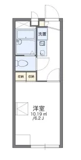 レオパレスレッドホース【1階】の間取り