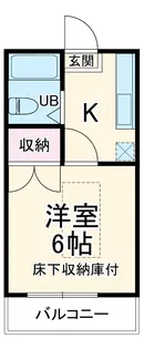 グランドジュネス【104号室】の間取り