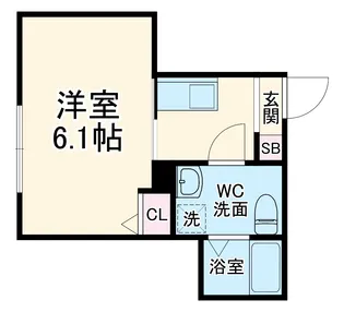 Ambition大谷【2階】の間取り