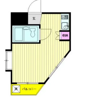 フラワービル【3階】の間取り