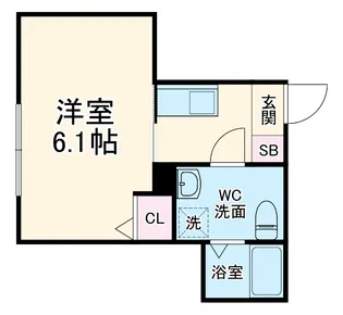 Ambition大谷【3階】の間取り