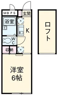 ラ・パルク【2階】の間取り