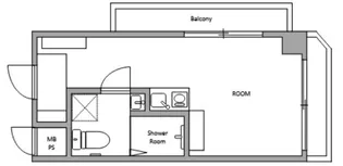日神パレステージ大森第二【305号室】の間取り