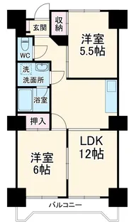 グランフォレスト【2階】の間取り