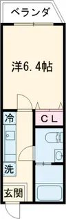 オークレスト小岩【2階】の間取り