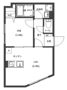 DーSTYLE西巣鴨【5階】の間取り