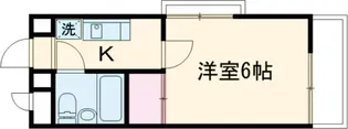 小金井フラット【2階】の間取り
