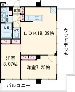 プレジオ北綾瀬ASIAN【4階】の間取り
