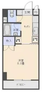 アルシャインビル【4階】の間取り