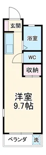 ハイツ島塚【2階】の間取り