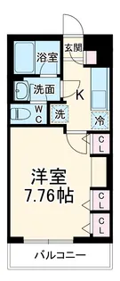 リブリ・坂戸Ⅲ【203号室】の間取り