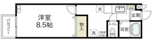 アムール【2階】の間取り