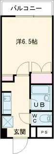 ドミール喜多見【2階】の間取り