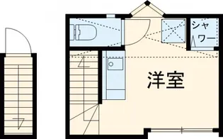 TOKYOβ西新井大師西7【2階】の間取り