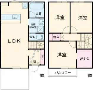 KYO STAGE KAZA【204号室】の間取り