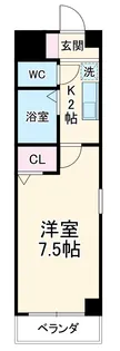 キャッスル【2階】の間取り