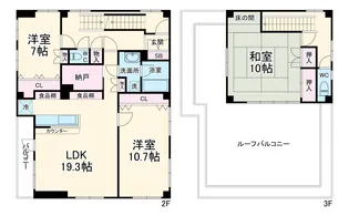 宮田ビル【1号室】の間取り
