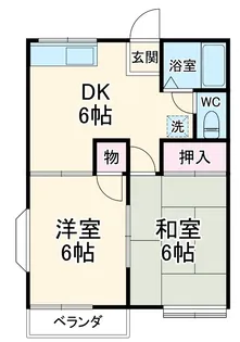 アネックス熊谷【205号室】の間取り