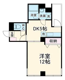プレンディ本牧【2階】の間取り