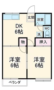 アネックス熊谷【103号室】の間取り