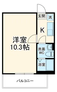 Gluck船橋【3階】の間取り