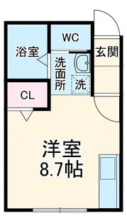 ブルーベリーハウス【1階】の間取り