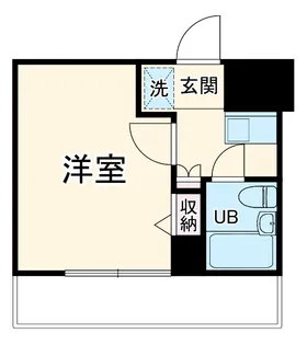 クリオ大口壱番館【517号室】の間取り