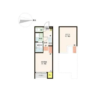 仮称)高畑五丁目Aコーポ【2階】の間取り