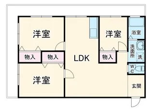 ロイヤル東海【604号室】の間取り