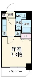 GENOVIA西川口Ⅱ【5階】の間取り